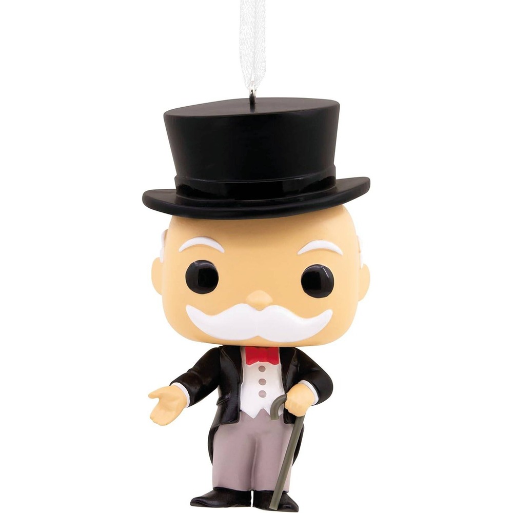 Hallmark Hasbro Mr. Monopoly Funko POP! Christmas Ornament Holiday‎ Decor One Sz
